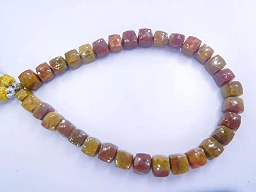 Cube Mookaite facetté 4-7mm perles naturelles haut de gamme LKBEADS pour bijoux uniques