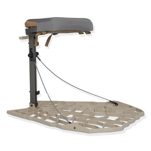 Image of XOP ION - 11 Lb Cast Aluminum Hang On Treestand for Deer Hunting
