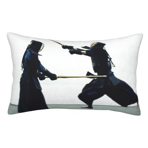 剣道 長方形枕カバー 抱き枕カバー 両面プリント・肌触り良好・洗濯可 サイズ多数