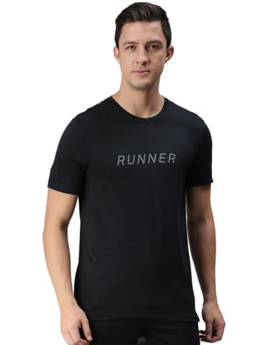 Image of Macroman M-Series Men's Lightweight Active T-Shirt in Soft Polyester with UV Protection, Sweat-Wicking Technology, and Reflective Details