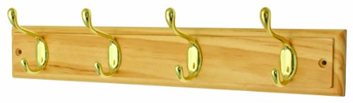 Headbourne Hr0607H Double Swivel Coat Rack 4 Hooks