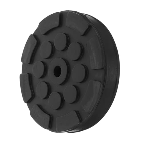 Cabilock Almohadilla de Goma para Gato Hidráulico de Piso Soporte Octogonal Antideslizante Adaptador Estable para Gatos de Vehículos Recreativos Accesorio Elevador Resistente y