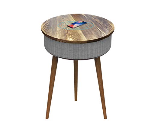 BLAUPUNKT BLP0540 - Mesa Altavoz con Carga (10 W/3000 mAh, Madera)