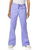 WonderWink Women's Wonderflex Grace Scrub Pant, Ceil Blue Solid, XX-Small/Petite