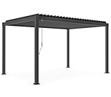 Pergola Garda Bizzotto Antracite (3x4 m)