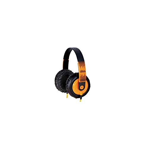 iDance�I�����W���C�t�X�^�C���w�b�h�t�H���Amp3�v���C���[�AiPods�A& iPhones one size SEDJ-400