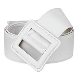 Dieser Damengürtel besteht aus 100% Polyesterfaser, Polyesterfaser hat eine hohe Festigkeit und elastische Rückstellfähigkeit, ist also langlebig und knitterfrei. Seine Lichtbeständigkeit ist gut, gleichzeitig hat er keine Angst vor Schimmel, elegant und stylisch für tägliche Abnutzung.