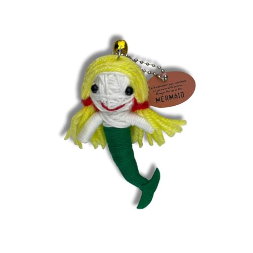 Muñeca Mermaid Watchover Voodoo 3 pulgadas hecha a mano miniatura 2