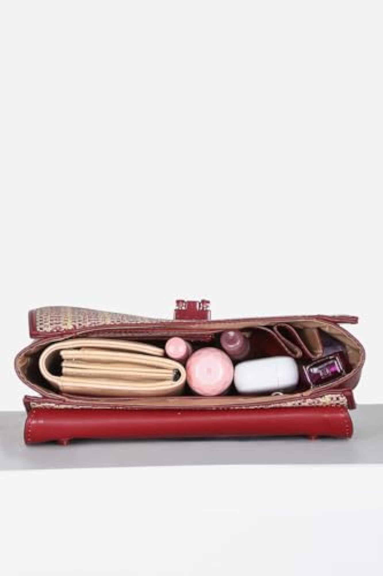 Women's Red Casual Sling Bag, Everyday Use