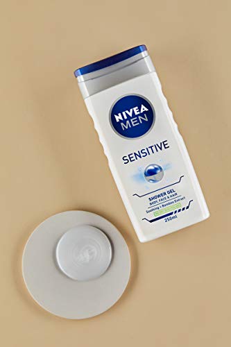 Nivea Men Shower Gel - Sensitive (500 ml) - Packung mit 6 – Ansicht 3
