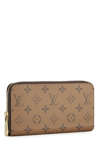 Pre-Loved Monogram Reversed Zippy Continental, Brown2