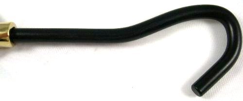 Metal Fireplace Damper Pull With Solid Brass Handle #TOP1