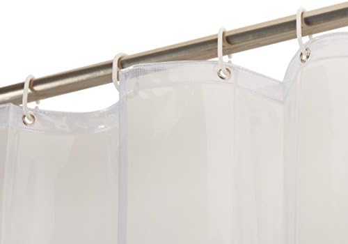 Amazon Basics Clear PVC Shower Liner 180 x 200 cm