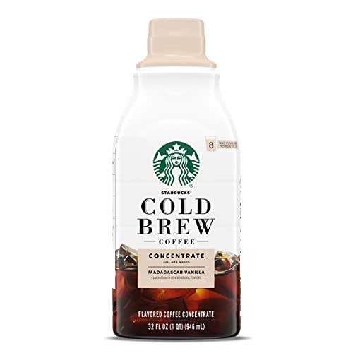 STARBUCKS® Cold Brew Concentrate – Multi Serve 32oz Madagascar Vanilla (6 case)