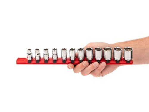 Image of TEKTON 3 /8 Inch Drive 6-Point Socket Set, 12-Piece | SHD91102