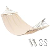 Linxor   Toile de hamac 2 Personnes 150 x 270 cm avec système d'attache   Plusieurs Coloris Disponibles