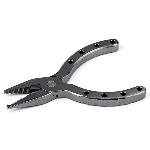 Alicate de pesca, Andoer Mini alicate de pesca portátil removedor de anzol Alicate de pesca tesoura