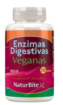 Enzimas Digestivas Veganas, Complemento Alimenticio, 250 Comprimidos