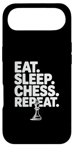 Eat Sleep Chess Repeat Funny �{�[�h�Q�[�����D�ƌ��� �X�}�z�P�[�X iPhone Air �p