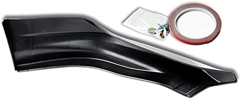 2PCS Front Body Kit Bumper Lip Kit fit for compatible with 2014-2015 Honda Civic 2-DR/Coupe, HFP-Style Splitter Trim Protection Spoiler, Air-Dam-Chin-Diffuser (Painted White)