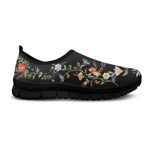 Image of Women's Loafers Slip On Slip Shoe Casual Walking Shoes Non Slip Work Shoes Mesh Athletic Sneakers
