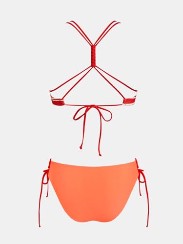Image of CUPSHE Women's 2 Piece Bikini Set Back Braided Straps with Reversible Bottom