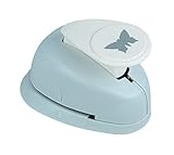 Simple Handhabung des Motivlochers durch einfaches nach unten drücken des Druckhebels