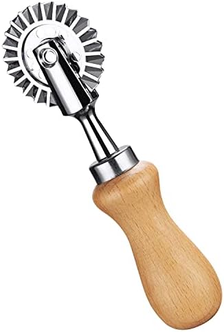 Pasta Maker Cutter Wheel - Pastry Cutter Wheel - Dough Ravioli Pizza Cutter Wheel for Home and Kitchen, 1.3"