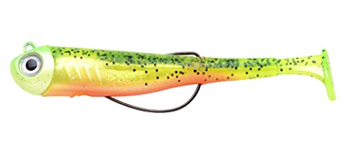 Gutsbait UV 95 Farbe: Mojito Pre Rigged Softbait Länge: 9,5cm von Spro
