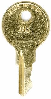 Cash Drawer Replacement Key for APG 243