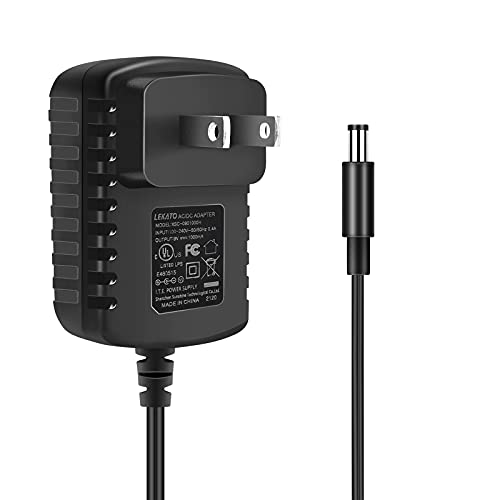 Alimentation 9V DC LEKATO pour pédale multi-effet de guitare avec adaptateur 1000mA