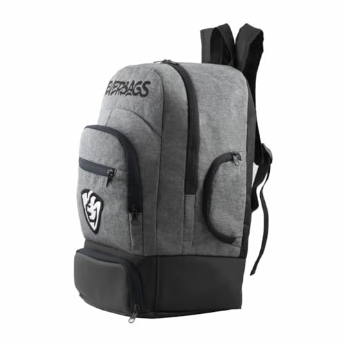 Mochila Térmica Fitness Top Everbags Cinza Mescla