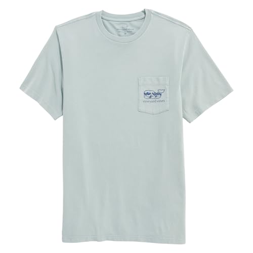 vineyard vines Men's Drift Dye Surf Palm Sail Whale Fill Short-Sleeve Pocket Tee2