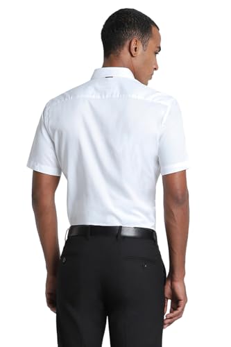 Image of Peter England Men's Solid Regular Fit Shirt