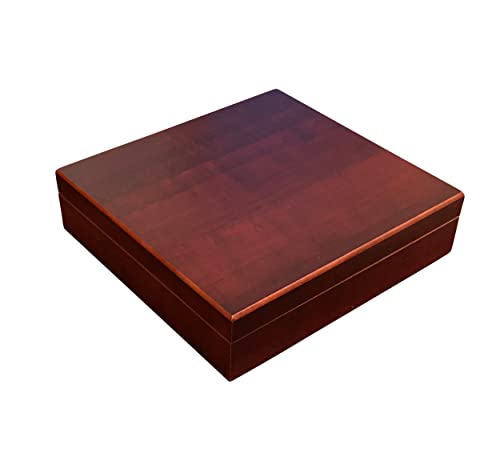 Prestige Import Group Chateau Small Cigar Humidor With Humidifier - Capacity: 20 Cigars - Color: Cherry #TOP1