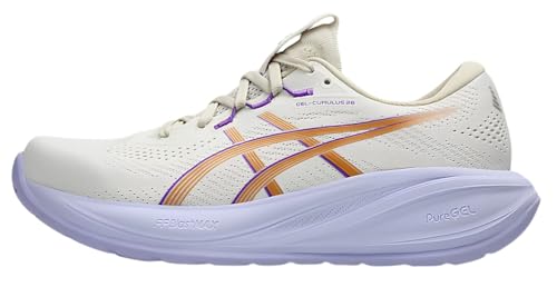 Image of ASICS Female Gel-Cumulus 28 Oatmeal /Fresh Air 8 Medium