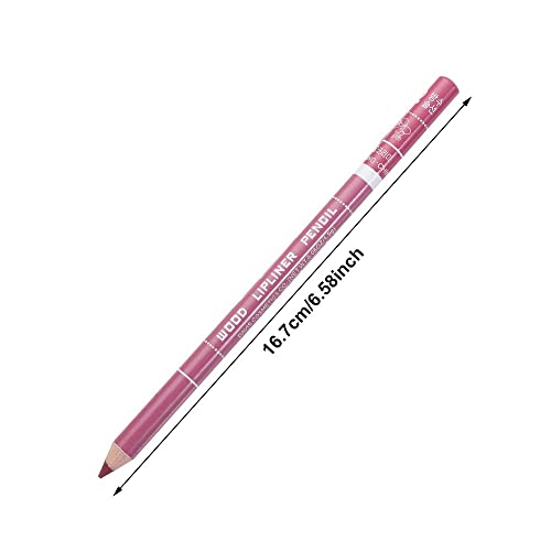 Genenic Lip liner Pen Wood Cosmetic Tool Waterproof Long Lasting Professional Makeup 1PC(9)