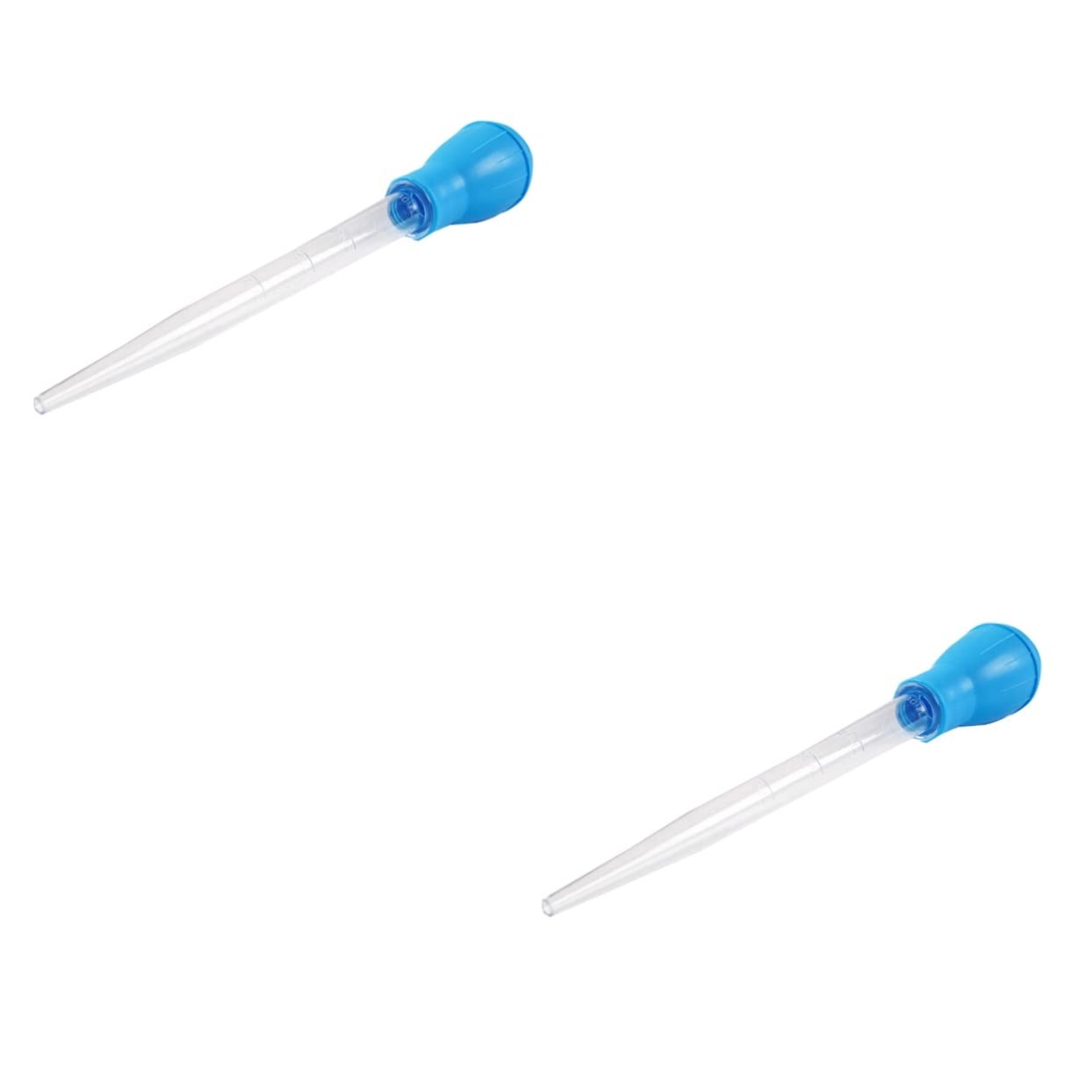 Yardwe 4pcs Fish Tank Cleaner Pipette Dropper Aquarium Cleaning Tool Fish Dropper Feeder for Aquarium Maintenance