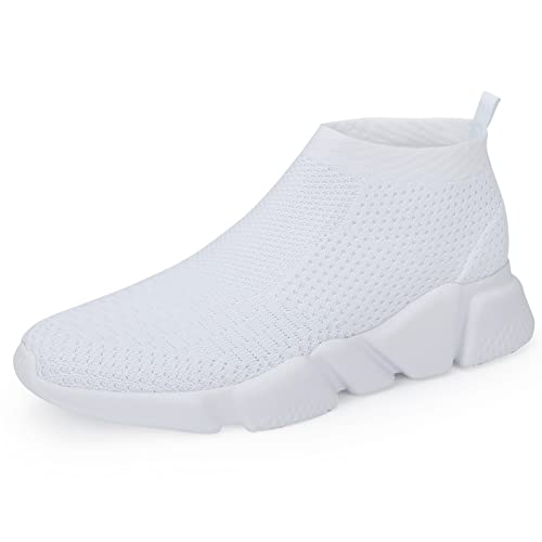 Women's Slip On Socks Sneakers Walking Shoes Running Tennis Athletic Gym Workout Non Slip Athletic Fashion Sneakers