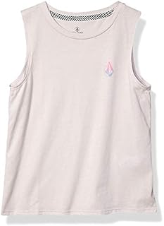Volcom Junior's Girls Love Muscle Tank Top Tee, Violet ice, Large