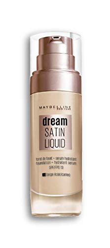 Gemey Maybelline Dream Satin Liquid Foundation 20 Clear Beige by Maybelline