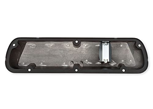 Scott Drake Aluminum Valve Covers With Official"302""Powered By Ford" Lettering In A Silver Powder Coated Finish, Compatible With 1966-1977 Ford Bronco, Model 6A582-302 #TOP4