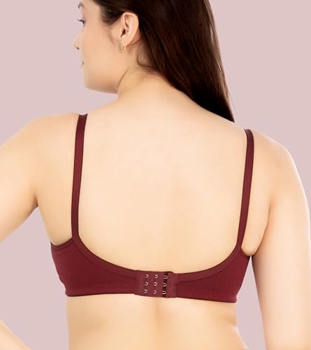Image of RITIJYA Women's Cotton Multicolor Full Cup Soft Padded Feeding Bra /Nursing Bra /Maternity Bra Combo - Pack of 3
