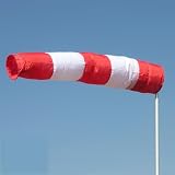 Schmidtler Windsack® rot-weiß 30 cm Durchmesser, 120 cm lang