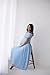 OUGES Women's 2026 Summer Spring Off The Shoulder Mesh Maxi Maternity Baby Shower Dresses for Photoshoot Wedding Guest Sleeveless Formal Pleated Long Flowy Pregnancy Must Have Clothes(Sky Blue,M)