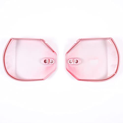 Image of TOYCIDFG Engine Bay Shock Protection Panel Cover Trim Compatible with Chevrolet C8 Corvette 2020-2023 Absorbing Tower Cover Caps (Red)