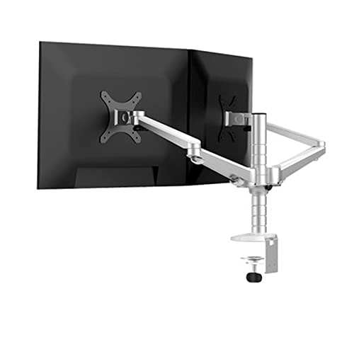 Soporte para monitor doble OA-4S de aluminio duradero con fijación para mesa