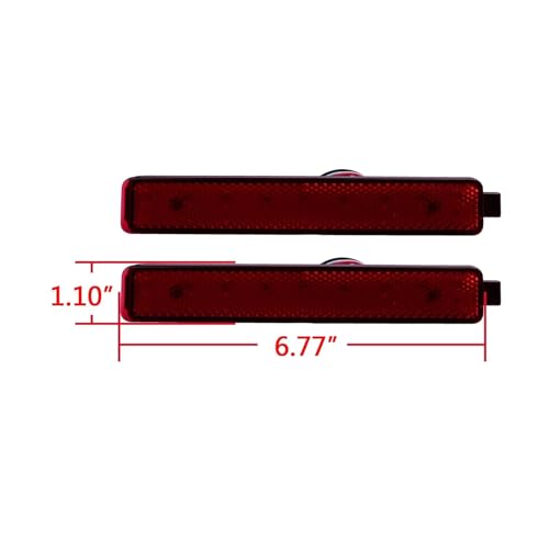 Intermitentes dinámicos para Buick Enclave 2008-2012 con dos reflectores led traseros 4