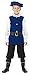 Smiffys Costume garçon époque Tudor, bleu royal, haut, pantalon avec sur-chausse, ceintu, M, Bleu Royale