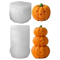 Stampo In Silicone A Forma Di Zucca 3D - Per Candele Saponi Decorazioni 1118178